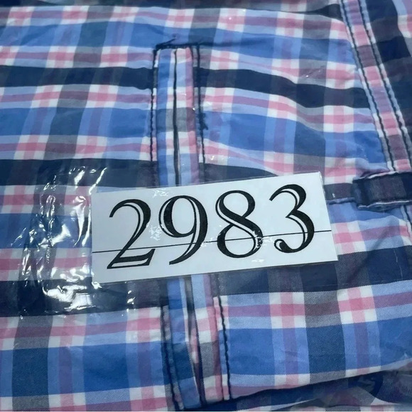 Izod Shorts plaid Mens Size 40 2983 - Picture 9 of 9